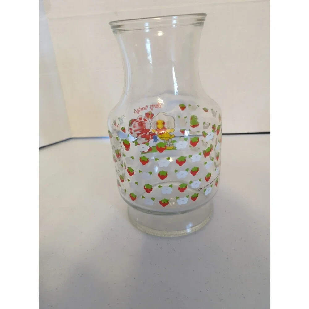 Strawberry Shortcake Juice Carafe Lemon Meringue Berry Tasty Pitcher 1981